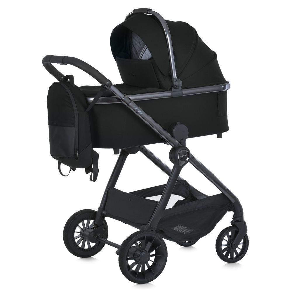 Коляска універсальна 2в1 ME 1183 RIVIERA Jet Black (30718395)