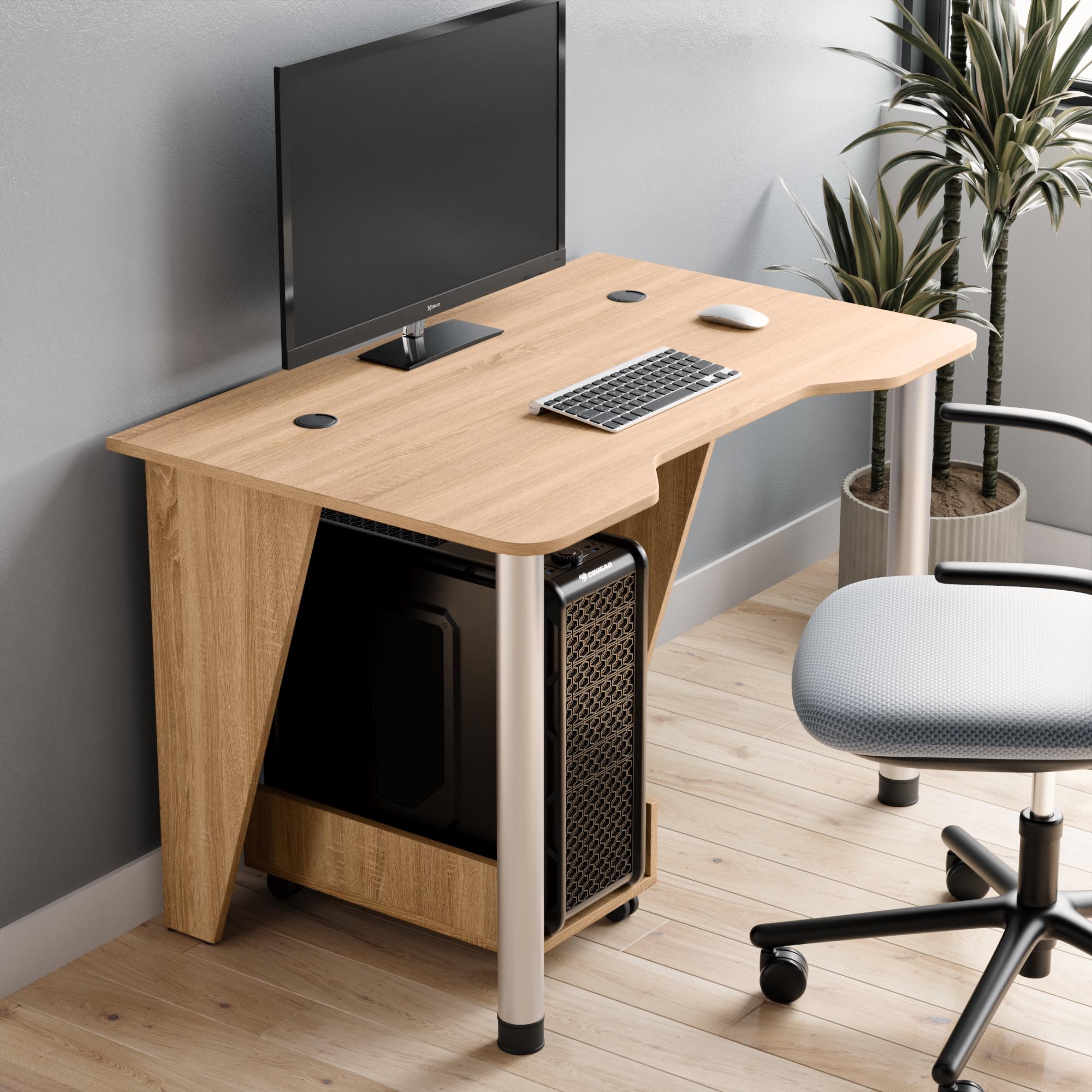 Стіл геймерський Furnigrade СГ-1 73х110х700 см Сонома - фото 1