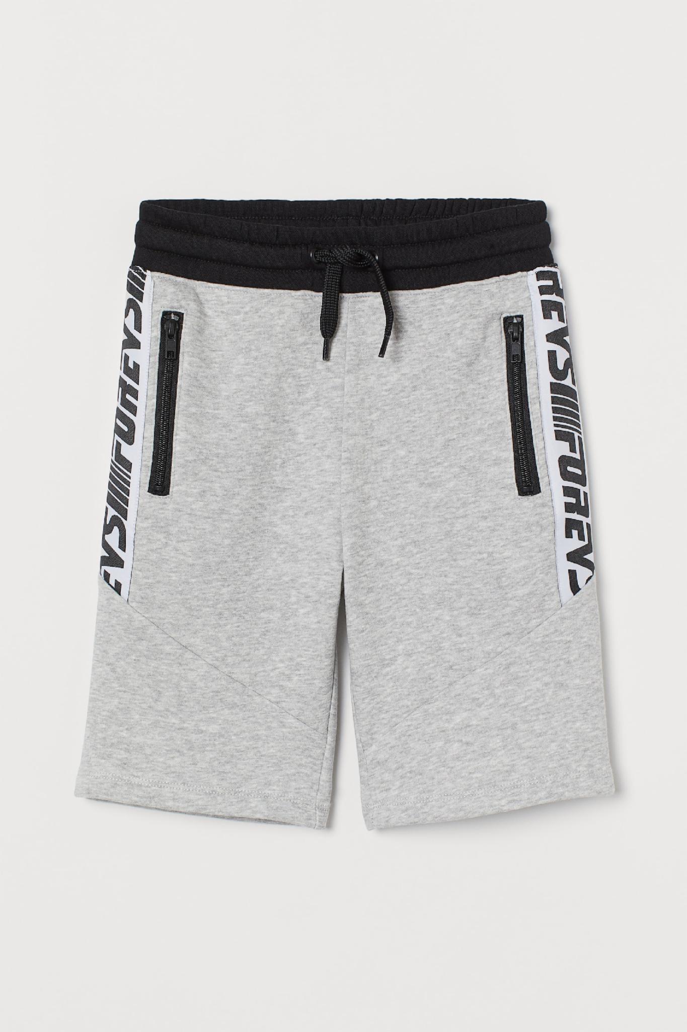 Шорти дитячі теплі для хлопчика H&M 146 см Сірий (0342)