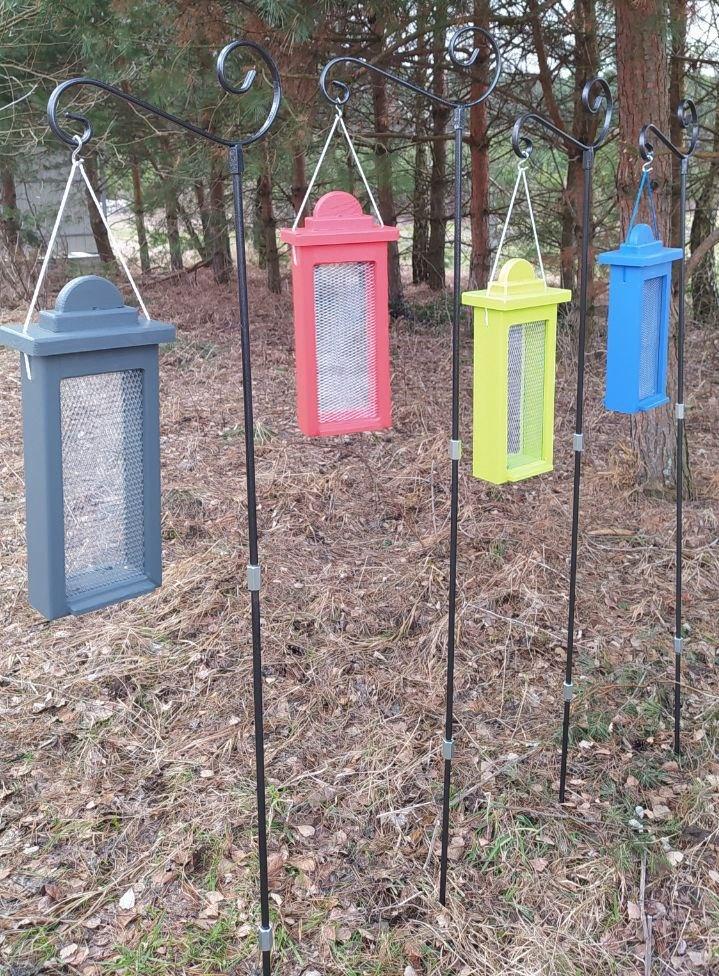 Кормушка для птиц Эйрен бункерного типа из дерева сосны 40х18х11 см Антрацит - фото 9 Кормушка для птиц Эйрен бункерного типа из дерева сосны 40х18х11 см Антрацит - фото 9