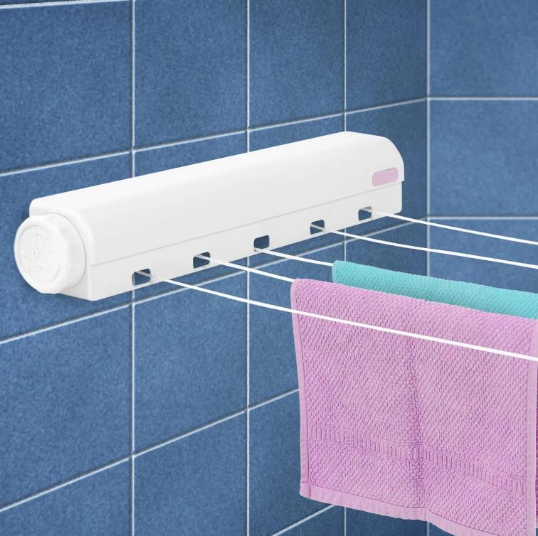 Сушилка для белья настенная Casa Si Casa Line 5 White (CS42256K08) - фото 2