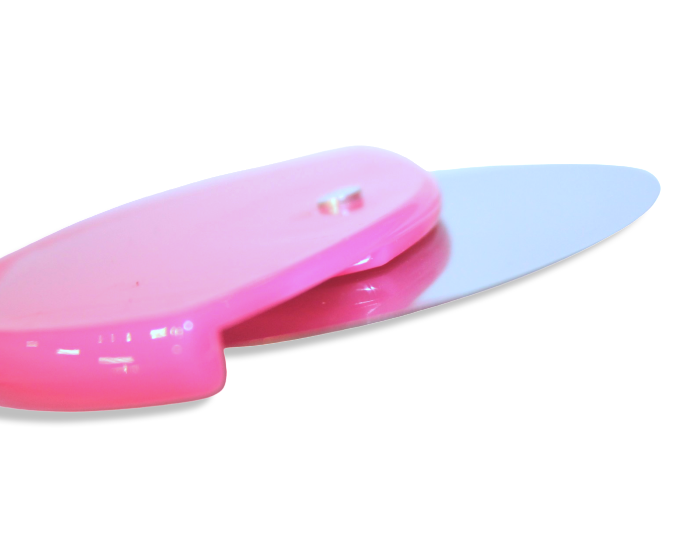 Ніж-ролик для піци малий 16/6 см Рожевий - фото 2 Ніж-ролик для піци малий 16/6 см Рожевий - фото 2