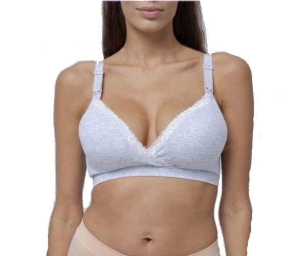 Бюстгальтер для кормящих Mirusi меланж хлопок р. 80 C-D