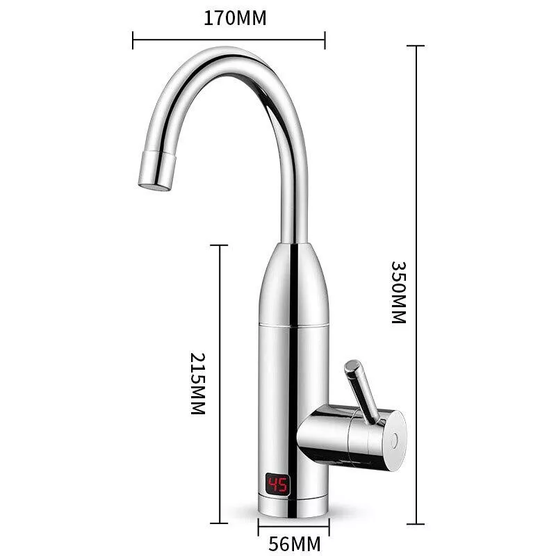 Проточний водонагрівач Wezer RSH-41/SDS-C04TP з датчиком температури (RSH-41/SDS-C04TP) - фото 2