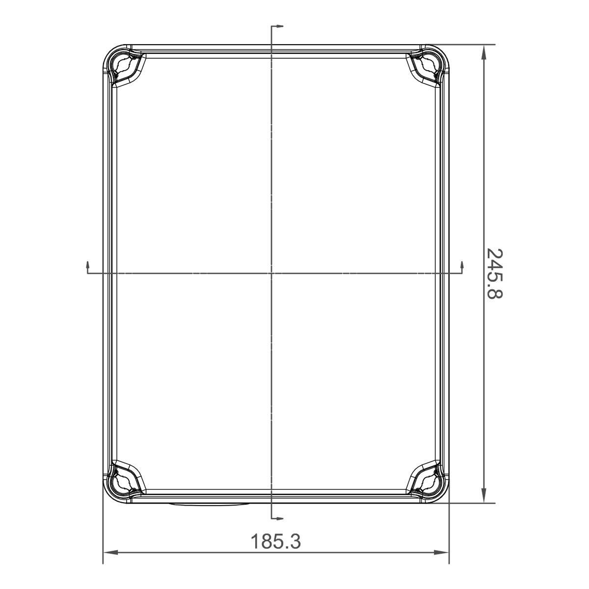 Коробка клемна IDE IP65-IP67 185x246x100 мм (EL231) - фото 9