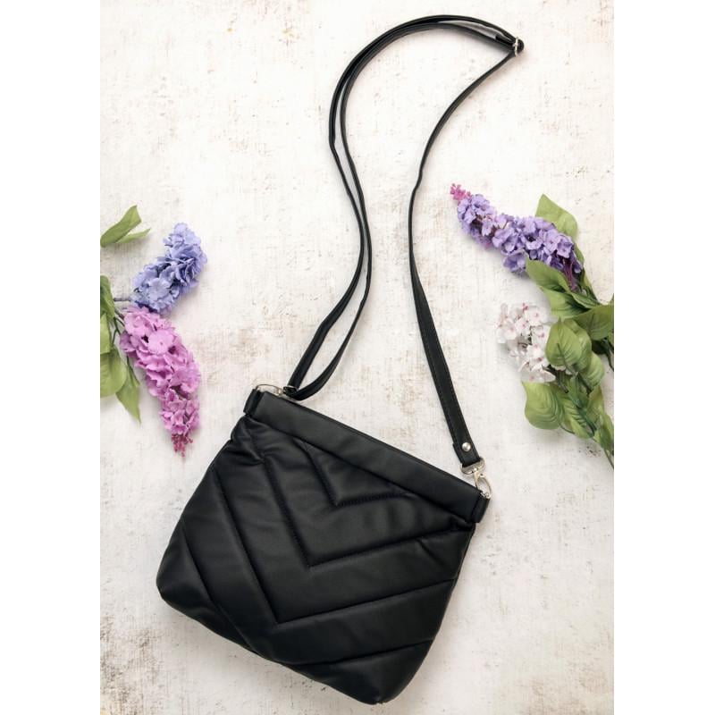 Сумка кроссбоди Rose SRN 27x25x5 см Black