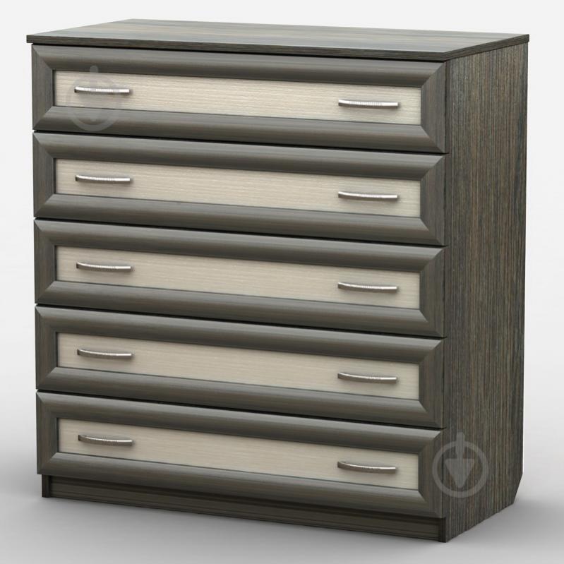 Комод Тиса Мебель АКМ-11/2 Венге/Дуб молочный