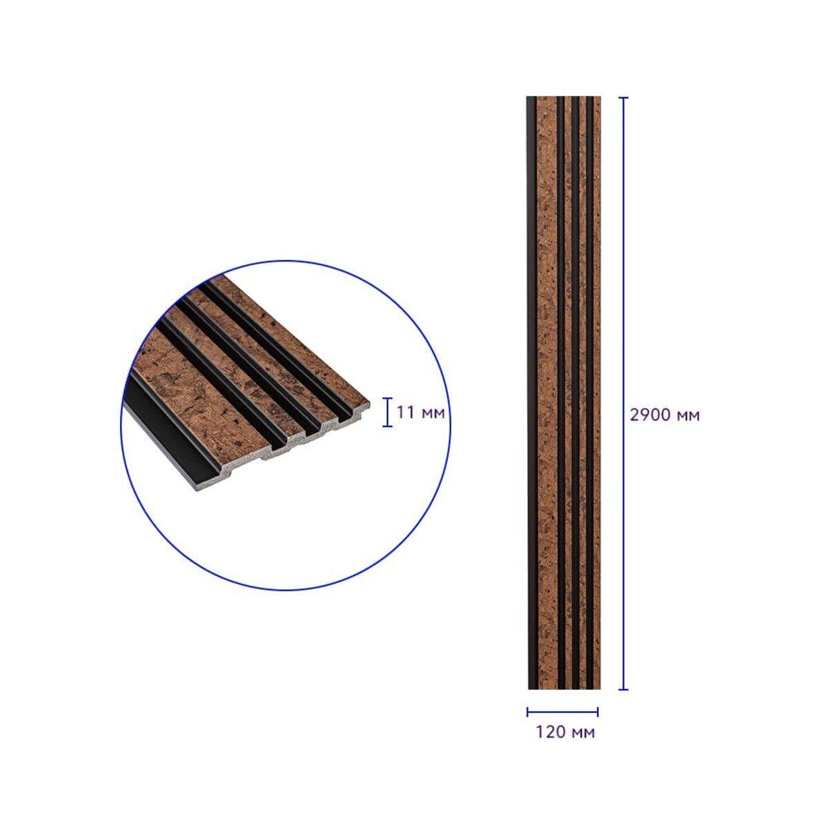 Рейка декоративная PS D 2900x120x11 мм (SW-00002140) - фото 3 Рейка декоративная PS D 2900x120x11 мм (SW-00002140) - фото 3