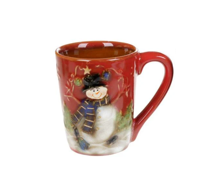 Чашка керамічна Новорічні друзі 400 мл - фото 1