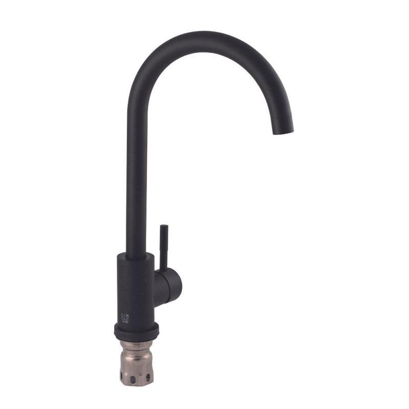 Змішувач для кухні Lidz Aria 015F k35 LDARI015FBLA45288 Black/White (FRRS00051412)