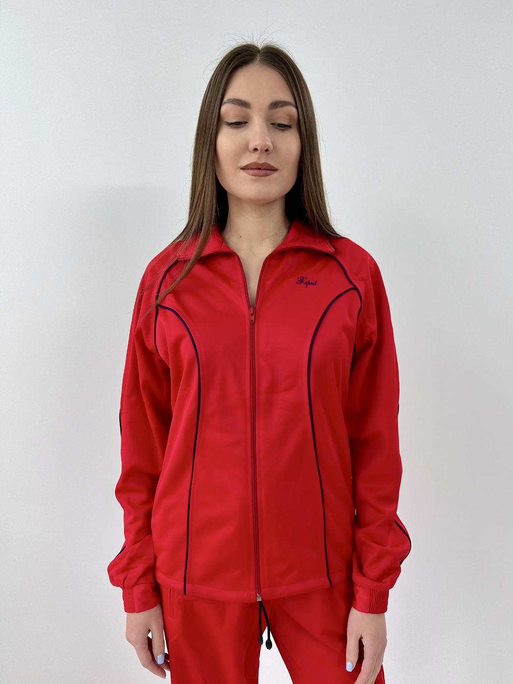 Спортивный костюм женский UT SK82 р. 58 Красный (21377025) - фото 3