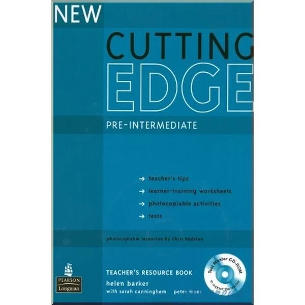 Книга для учителя New Cutting Edge Pre-Intermediate Teacher's Book with Multi-ROM