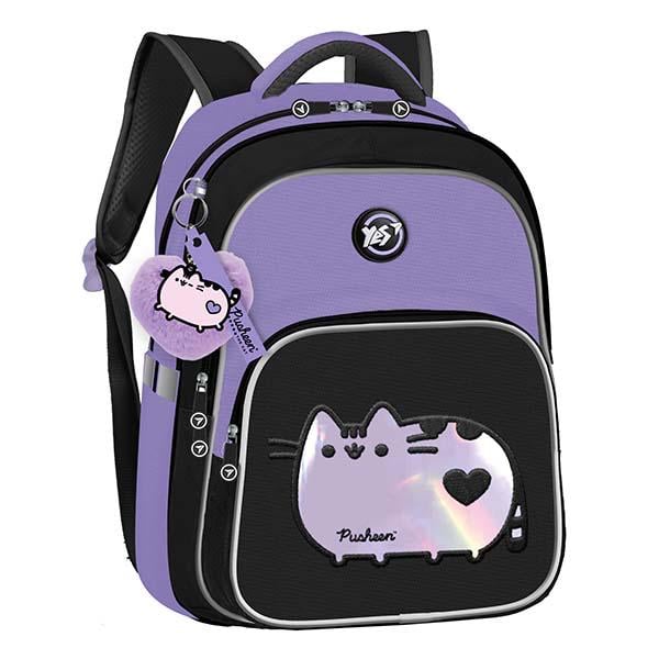 Рюкзак школьный полукаркасный Pusheen Shiny 38х29х13 см (ЦБ-00034196)