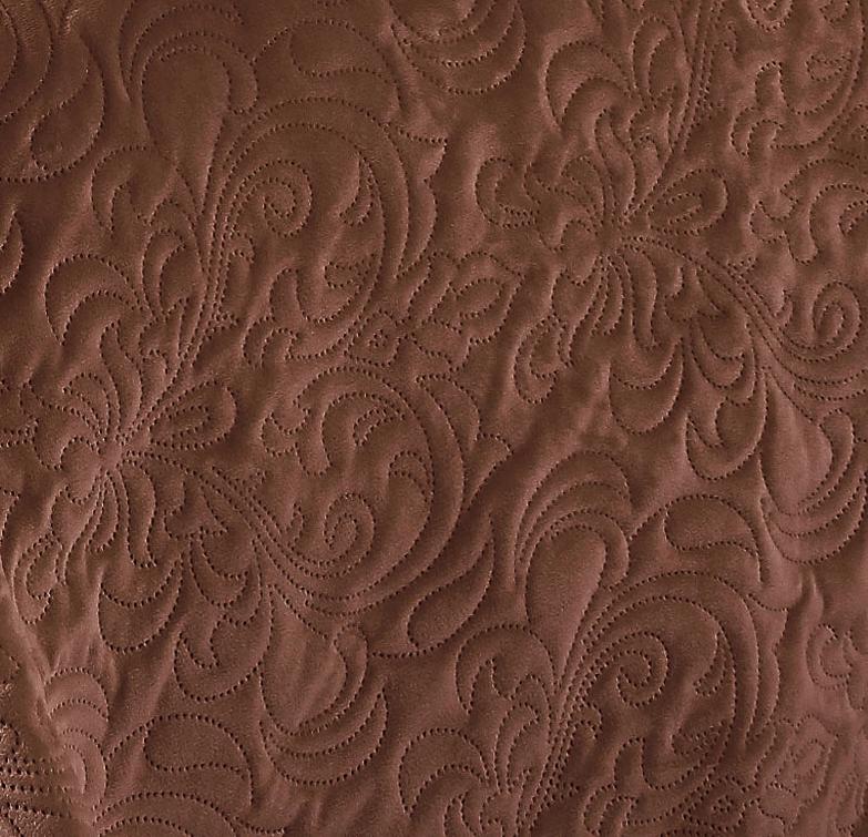 Покривало однотонне Love You 200x220 V09 Шоколадний (121783) - фото 2 Покривало однотонне Love You 200x220 V09 Шоколадний (121783) - фото 2