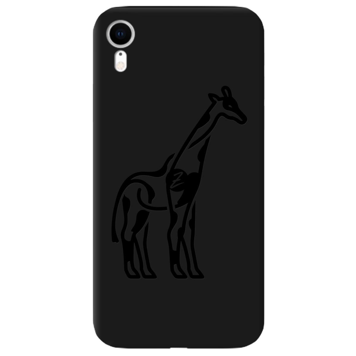 Силиконовый чехол Zorrov для Apple iPhone XR - Giraffe (11170040086051895)