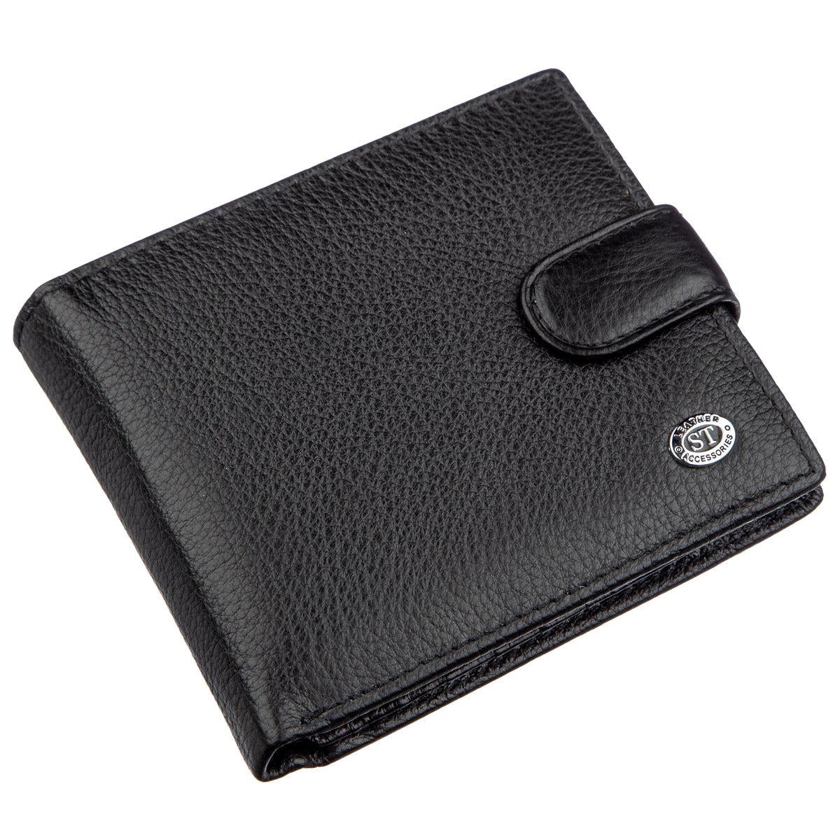 Кошелек ST Leather 18854 кожа Черный (31574)