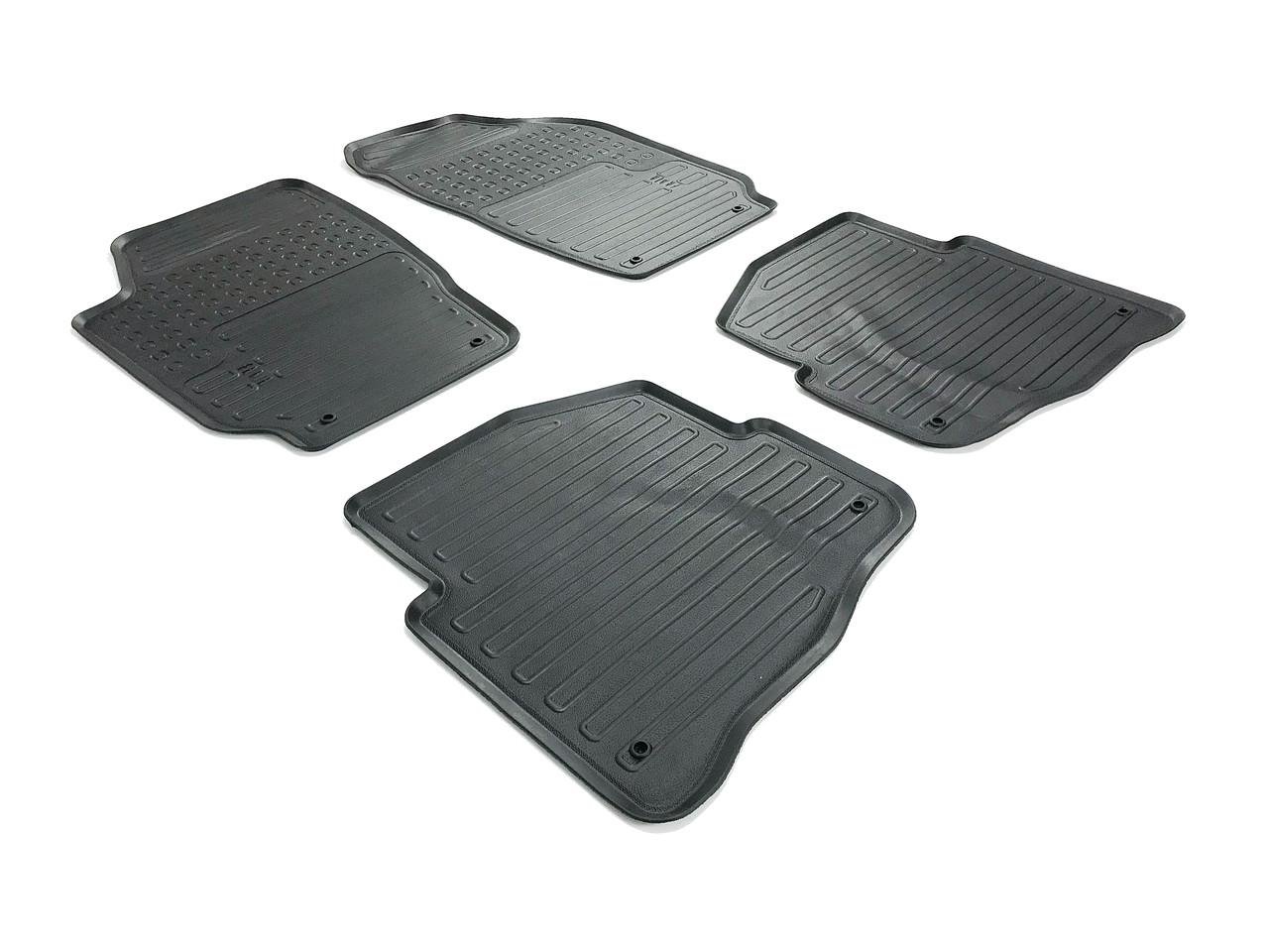 Коврики в салон Skoda Fabia 1999-2007 резиновые 4 шт. (DCC400001)