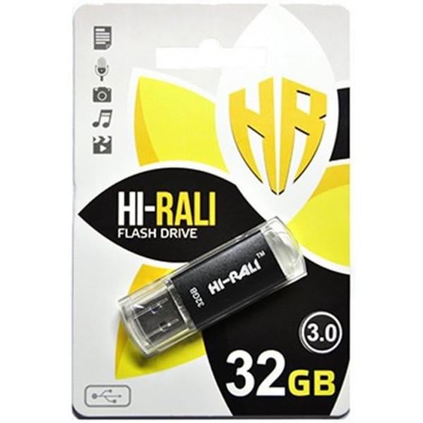 Флешка Hi-Rali USB3.0 32GB Hi-Rali Rocket Series Black (HI-32GB3VCBK)