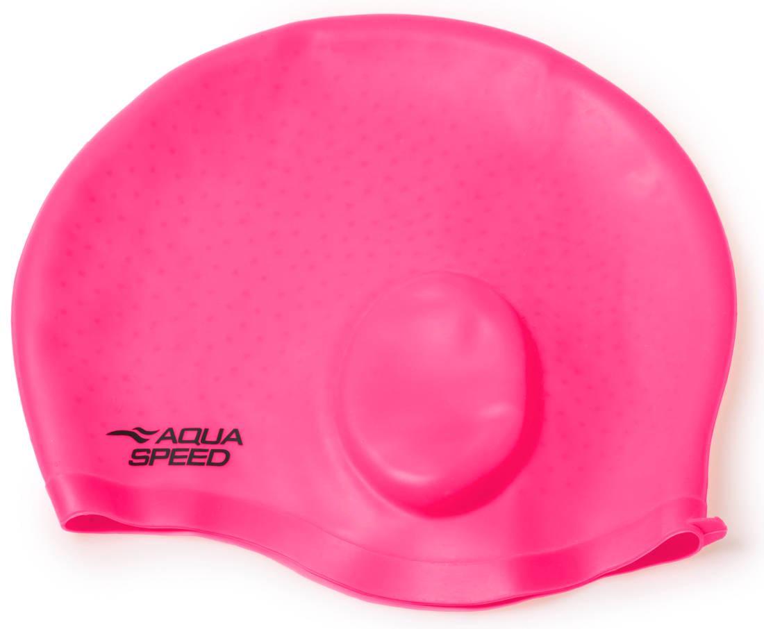 Шапка для плавання Aqua Speed EAR CAP Comfort 9893 OSFM Рожевий (289-03)