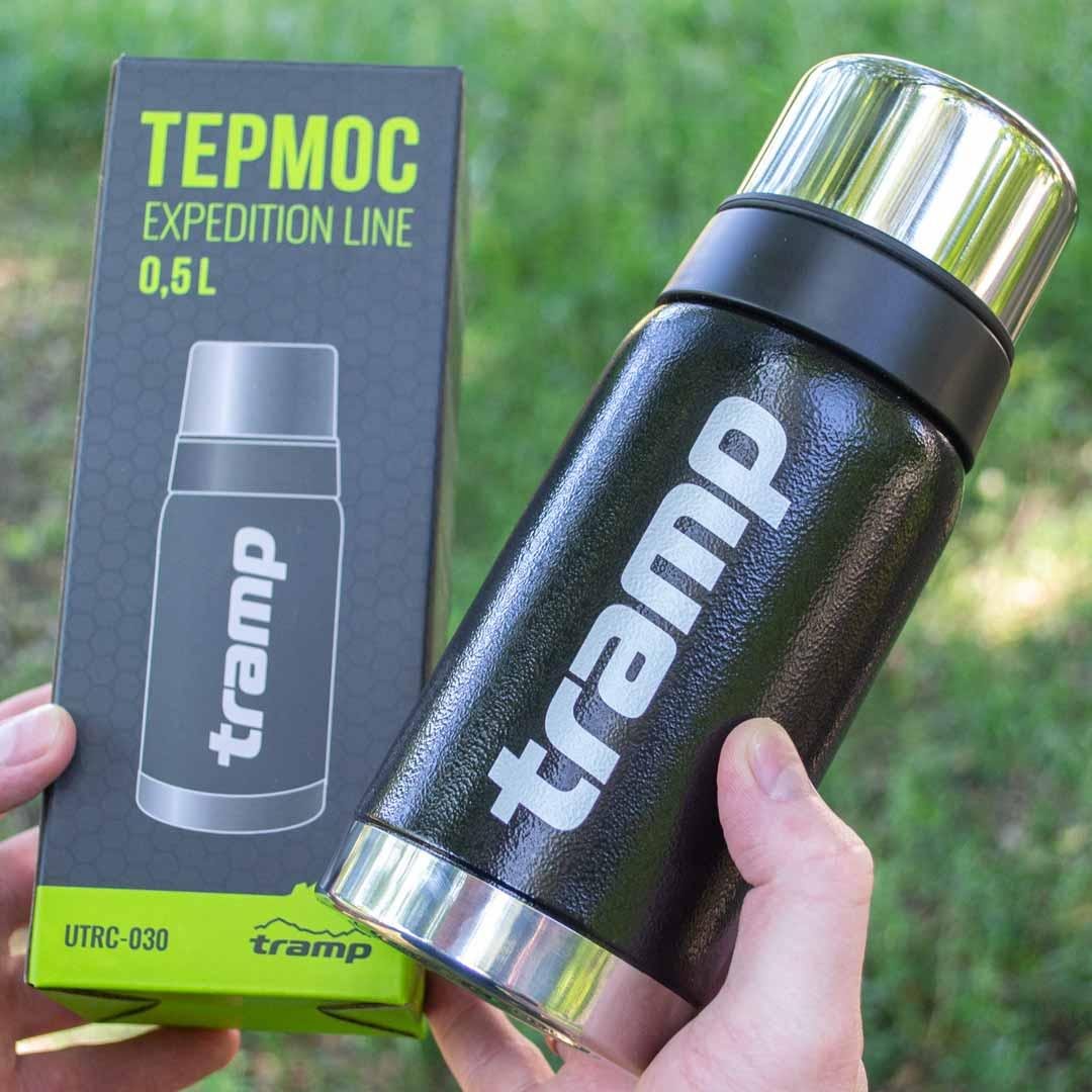 Термос Tramp Expedition Line питний 0,5 л Чорний (TRC-030-black) - фото 4 Термос Tramp Expedition Line питний 0,5 л Чорний (TRC-030-black) - фото 4