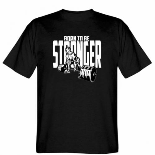 Футболка мужская Stedman Born to be stronger 3XL Черный (18588286-2-208865-XXXL)