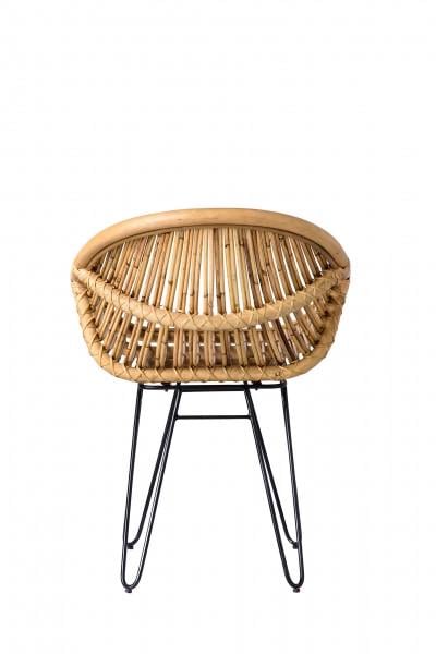 Кресло обеденное из натурального ротанга Светло-коричневый (cr-kn1847) - фото 3 Кресло обеденное из натурального ротанга Светло-коричневый (cr-kn1847) - фото 3