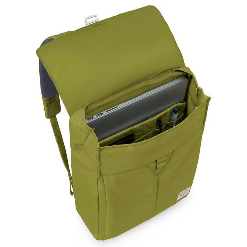 Городской рюкзак Osprey Arcane Flap Pack 14 л Matcha Green Heather (009,3617) - фото 3