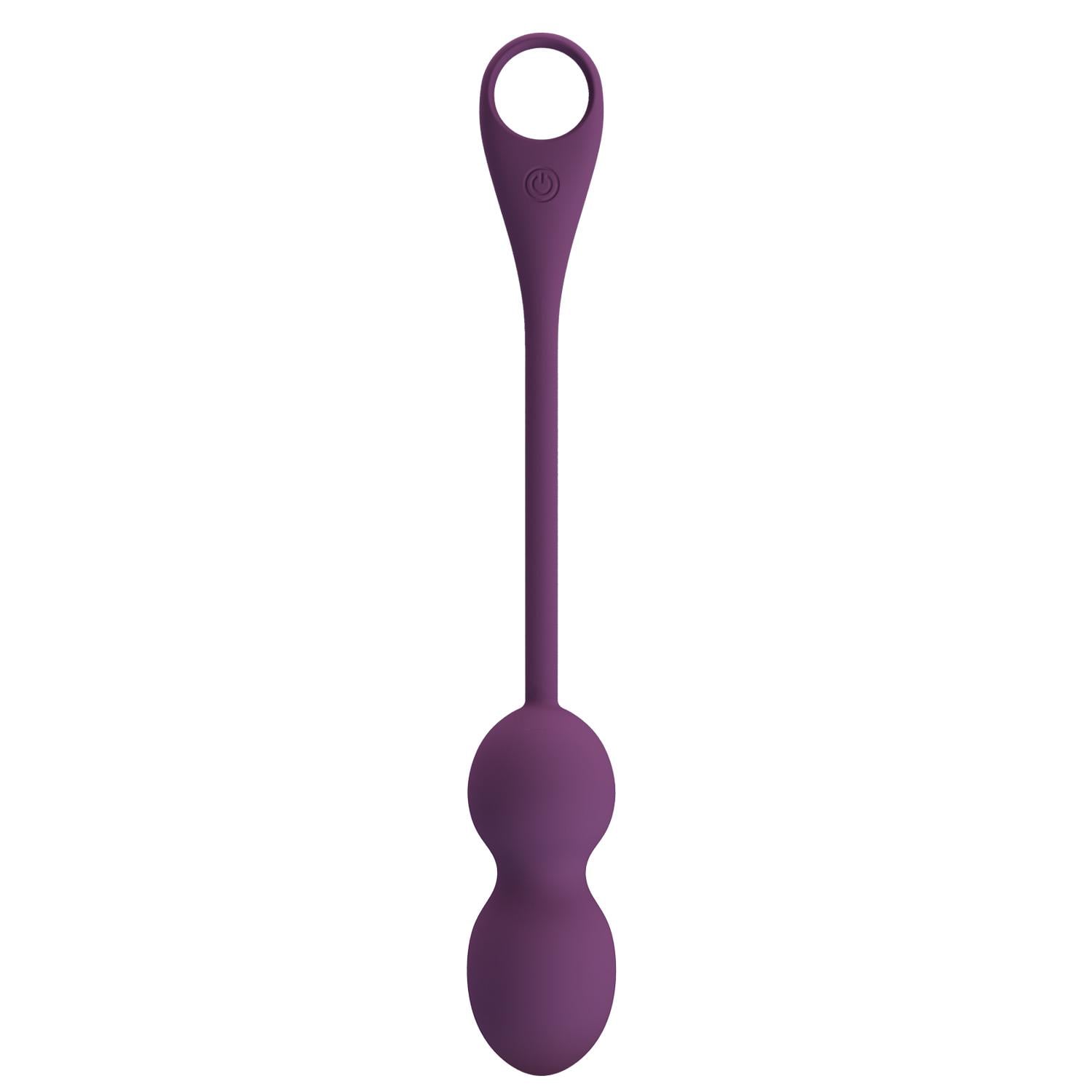 Виброяйцо Pretty Love Elvira Balls Dark Purple