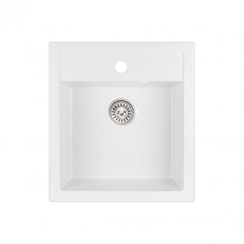 Кухонная мойка Q-tap CS 5046 White (QT5046WHI650) Кухонная мойка Q-tap CS 5046 White (QT5046WHI650)