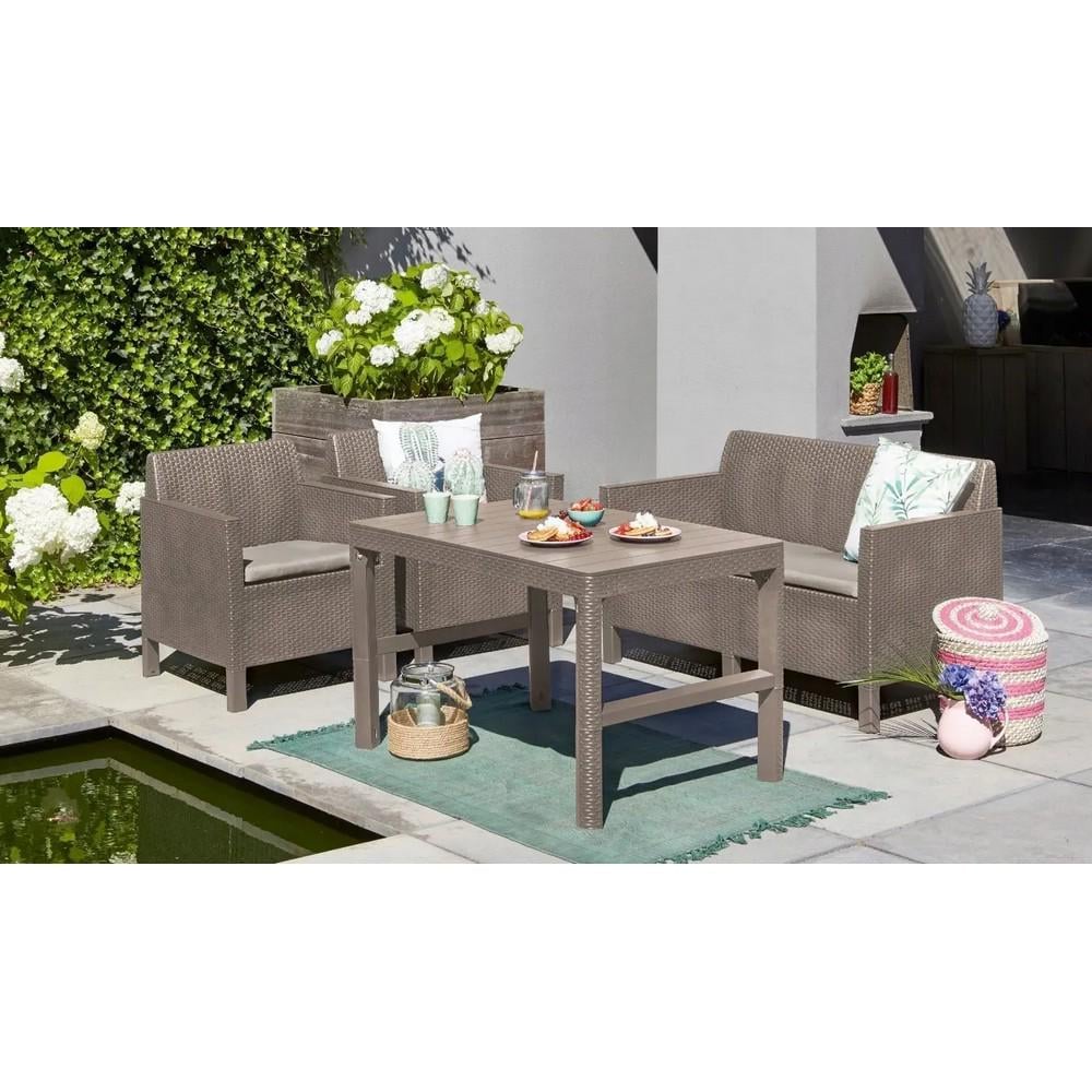 Стол садовый Keter Lyon Капучино (232296) - фото 4