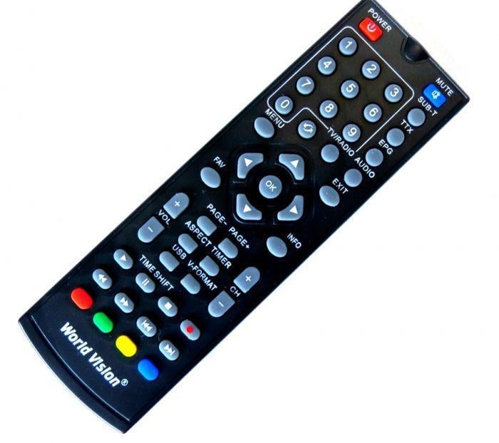 Пульт для тюнера World Vision T36/T56/T59/T59D/T126 (38183)