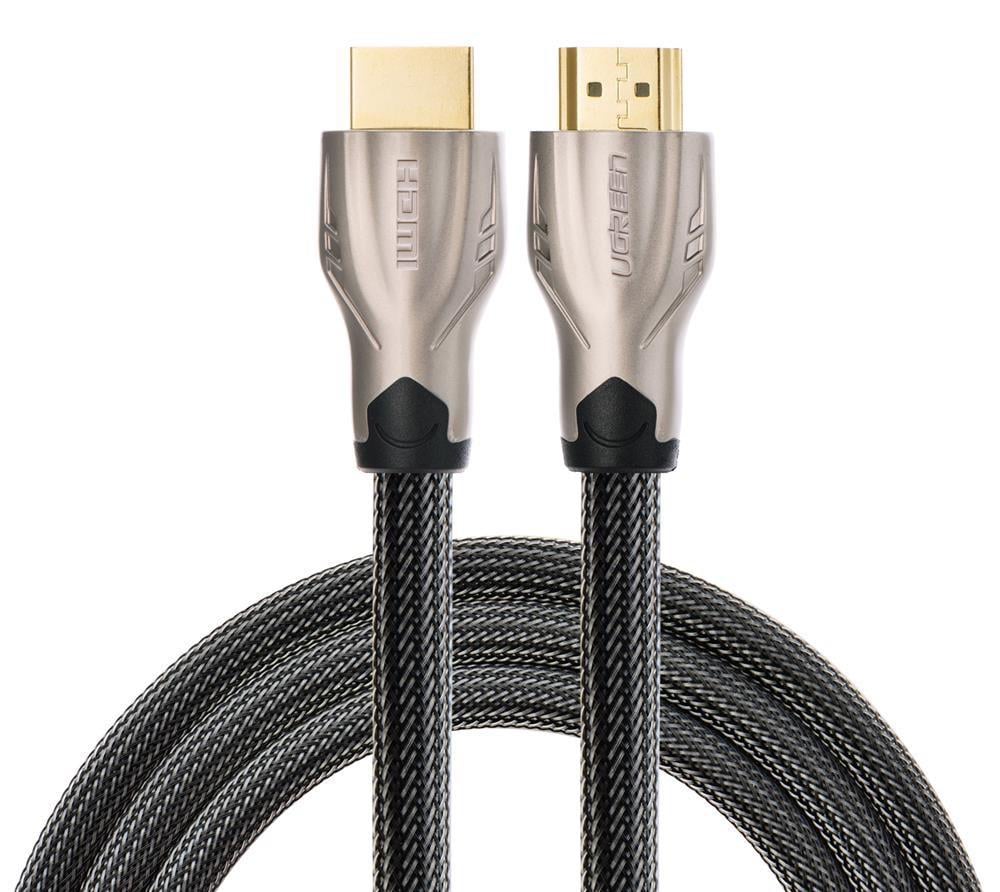 HDMI кабель v2.0 Ugreen HD102 с FullHD/4K/3D многоканальный звук 5,1/7,1 круглый 0,5 м
