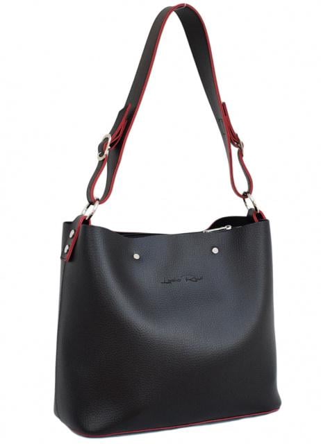 Сумка жіноча з шкірзамінника Чорний