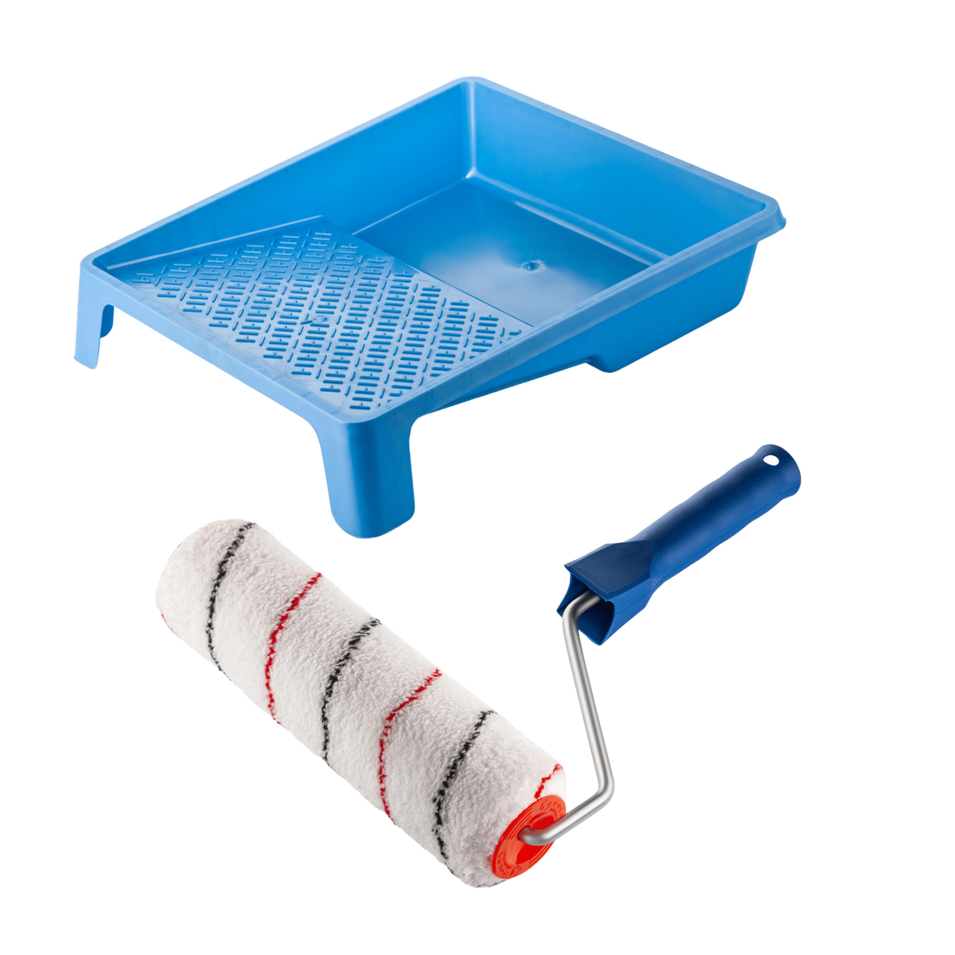 Валик Микрофибра 250х48 мм с ручкой и ванночка (770-221)