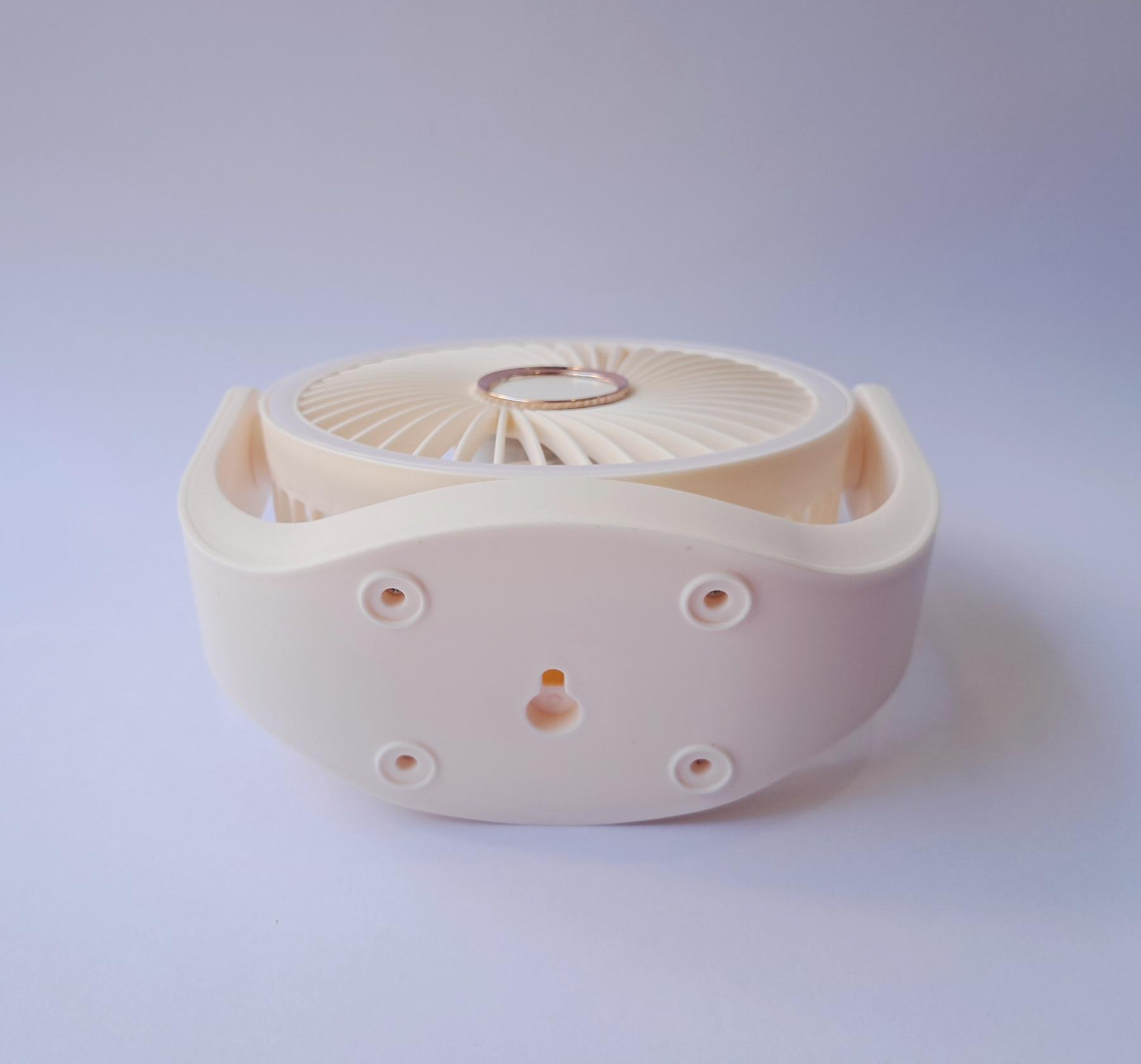 Вентилятор акумуляторний з підсвічуванням USB та обертанням 360° 1200 mah (SAM-4445) - фото 2 Вентилятор акумуляторний з підсвічуванням USB та обертанням 360° 1200 mah (SAM-4445) - фото 2