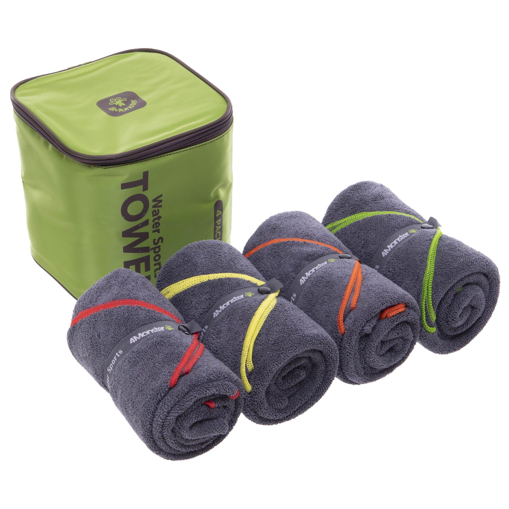 Комплект полотенец спортивных Water Sports TOWEL SP-Sport BT-TWT 4 шт. Зеленый бокс (NA003812)