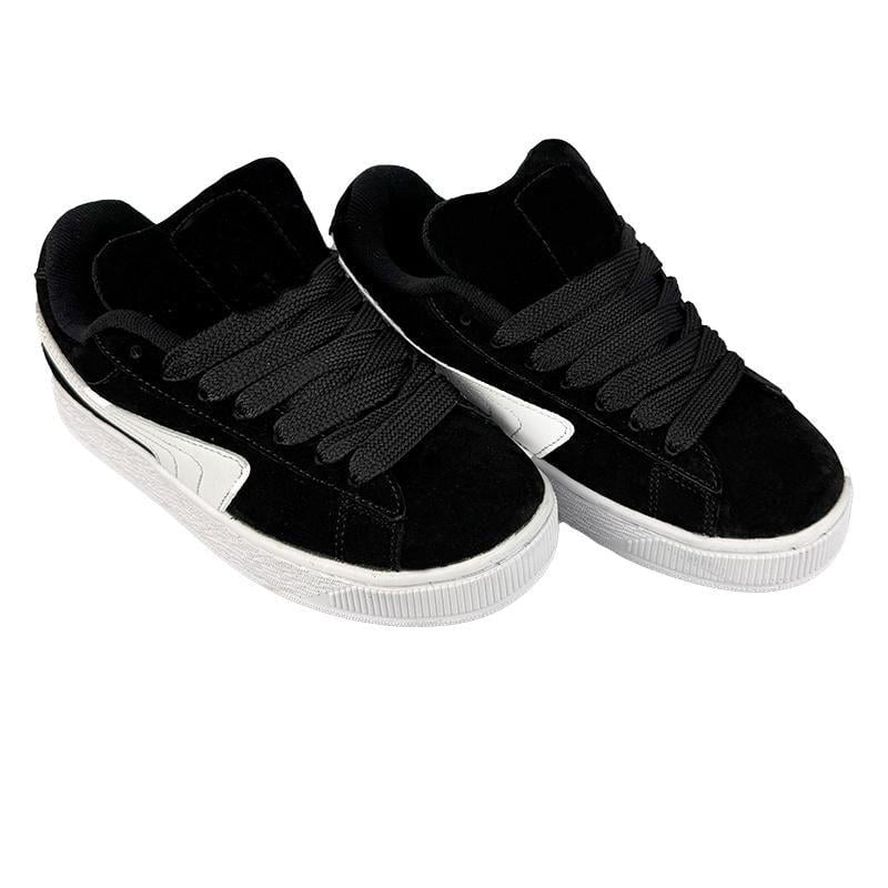 Кеды женские замшевые Suede XL 2062-4 p. 36 22,5 см Черный