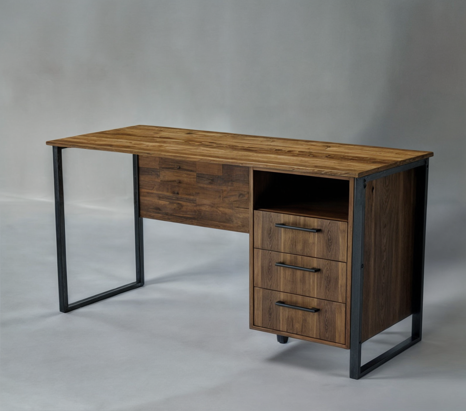 Стіл письмовий Tobi Sho LOFT Volcano СПЛВ/3 прямий з шухлядами стільниця 36 мм 1200х600х765 Фаєрвуд