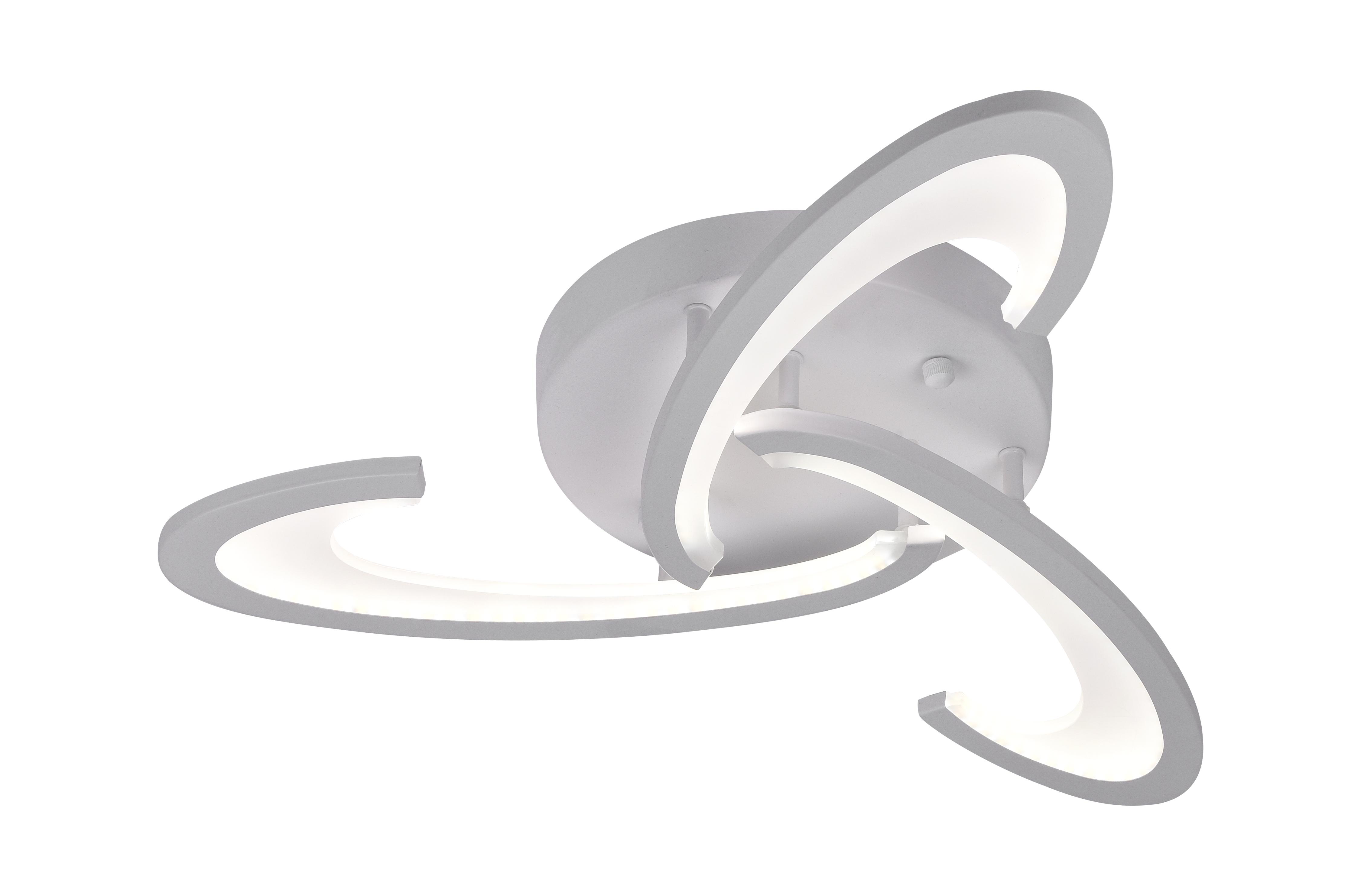 Люстра светодиодная Sirius 6074-3 WT 44W акриловая