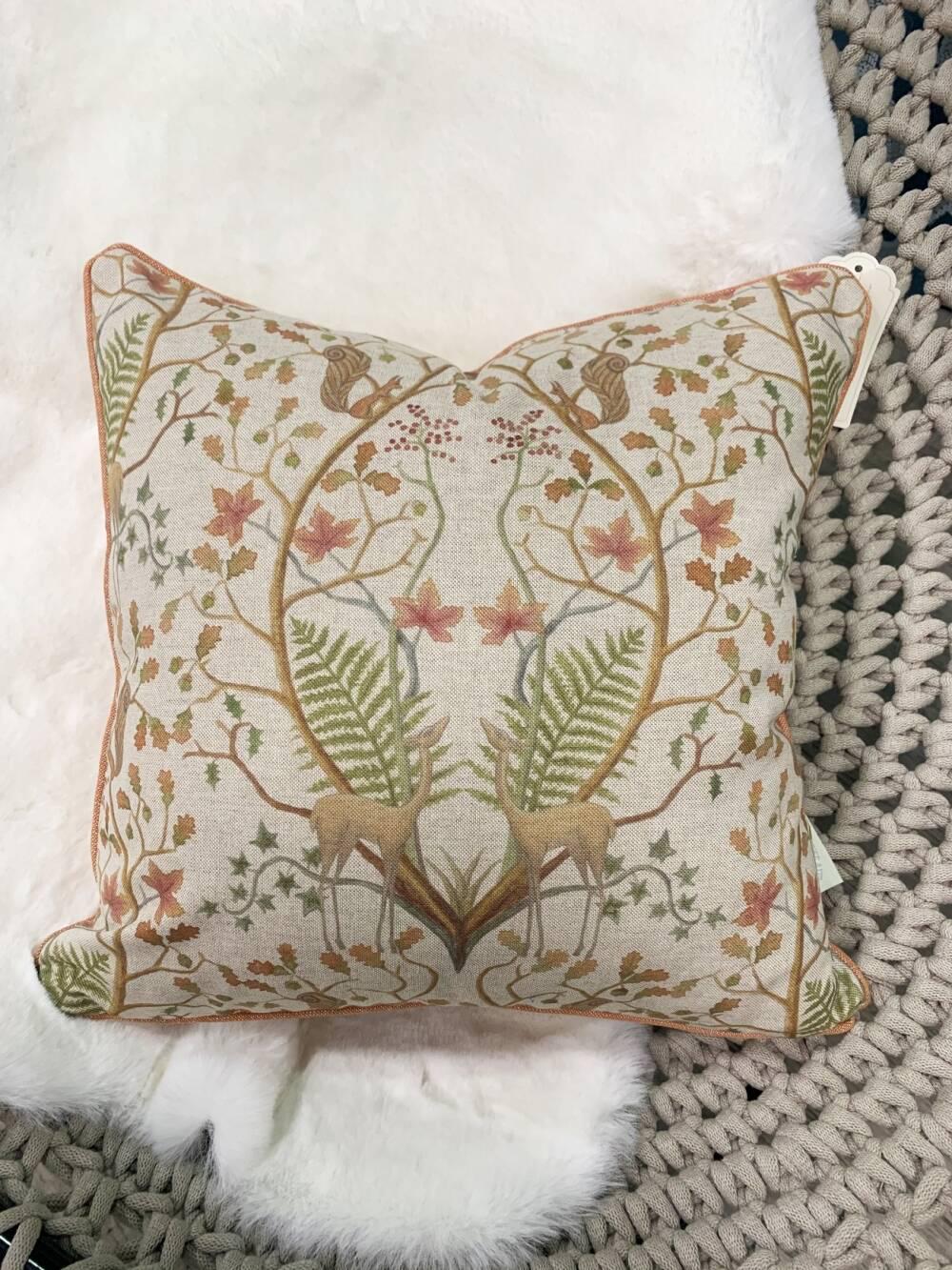 Подушка декоративная Maestro 43x43 см Бежевый/Оранжевый (000084737)