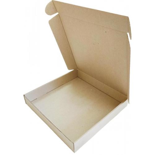 Коробка 250х250х40 Бурий (296)