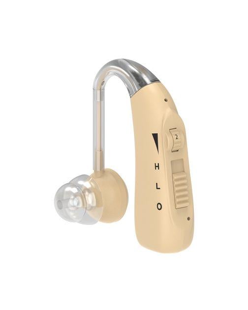 Підсилювач слуху VivaPhon акумуляторний завушний Бежевий (J-882)