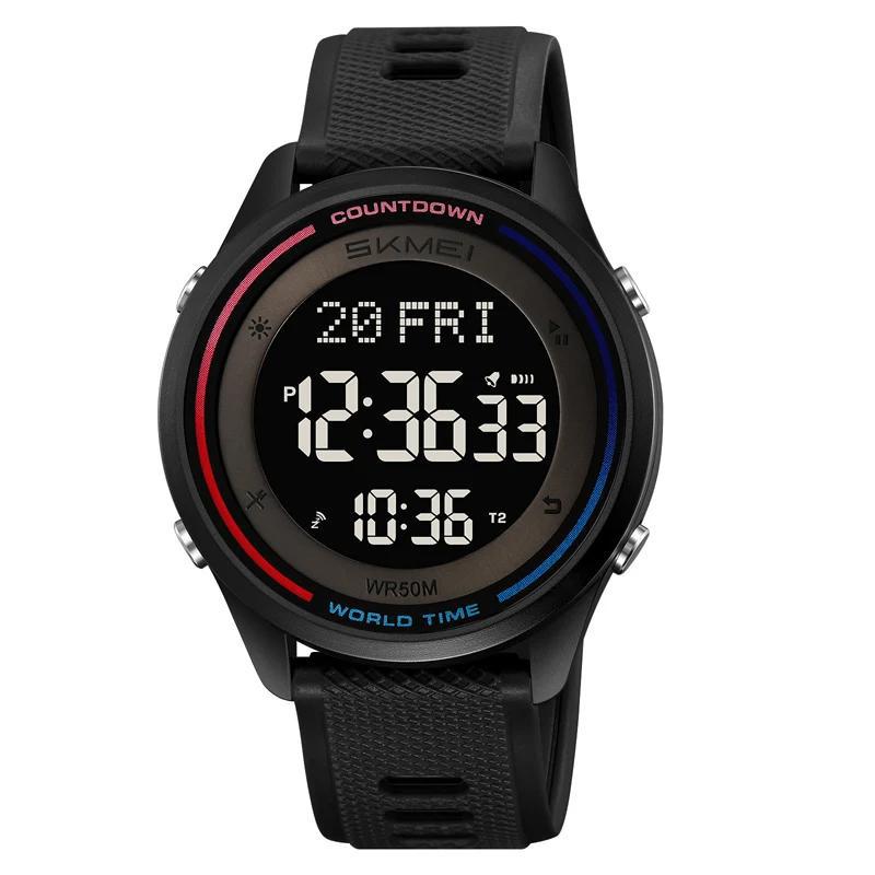 Наручные часы Skmei 2348BKBK 5 ATM Черный (29424660)