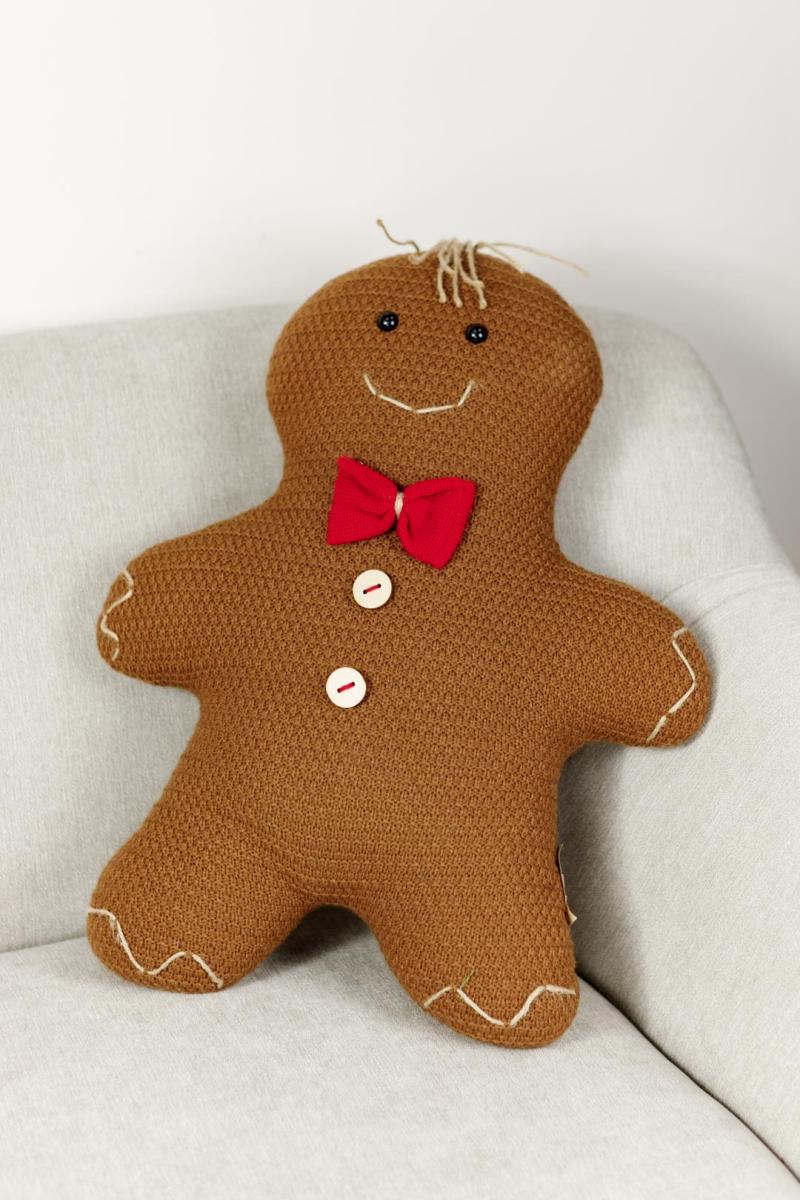 Декоративная подушка Подушка Пряник 50 см (032763)