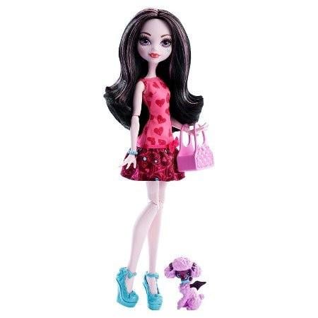 Дракулаура з песиком Monster High Ghoul's Beast Pet Draculaura Doll