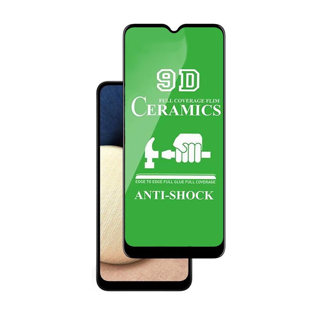 Защитное стекло Glass Ceramic для Samsung A02/M02/A02s/M02s/A03/A03s/A03 Core/A04e Black (9932)