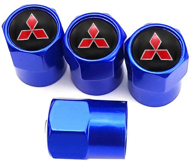 Колпачки на ниппель СlassyCap Mitsubishi 4 шт. Blue (15873) Колпачки на ниппель СlassyCap Mitsubishi 4 шт. Blue (15873)