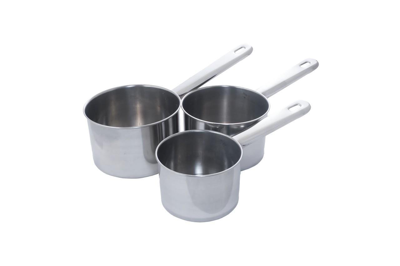 Набор ковшей нержавеющих Empire 0,7/1/1,2 л 3 шт. (11648135)