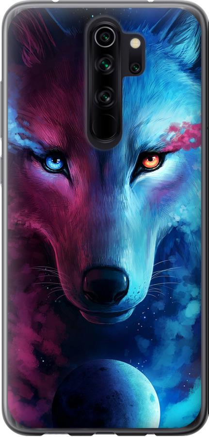 Чехол на Xiaomi Redmi Note 8 Pro Арт-волк (3999u-1783-42517)