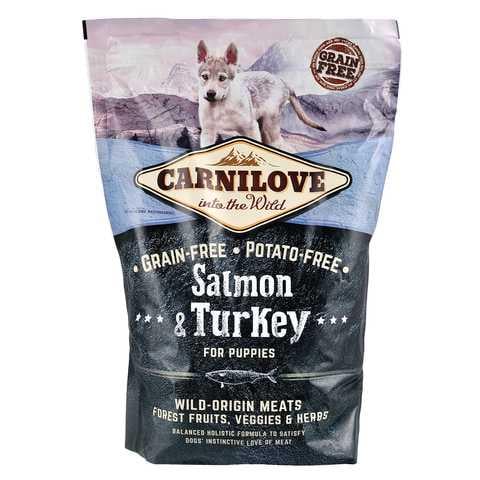 Корм сухий для цуценят Carnilove Puppy Salmon & Turkey з лососем та індичкою 1,5 кг (08283)